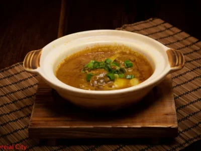 Braised Curry Beef Brisket Claypot