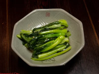 Choi Sum with Garlic
