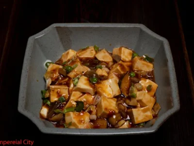 Minced Pork With Tofu In A Spicy Sauce