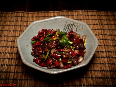 Sichuan Pepper Lamb with Cumin